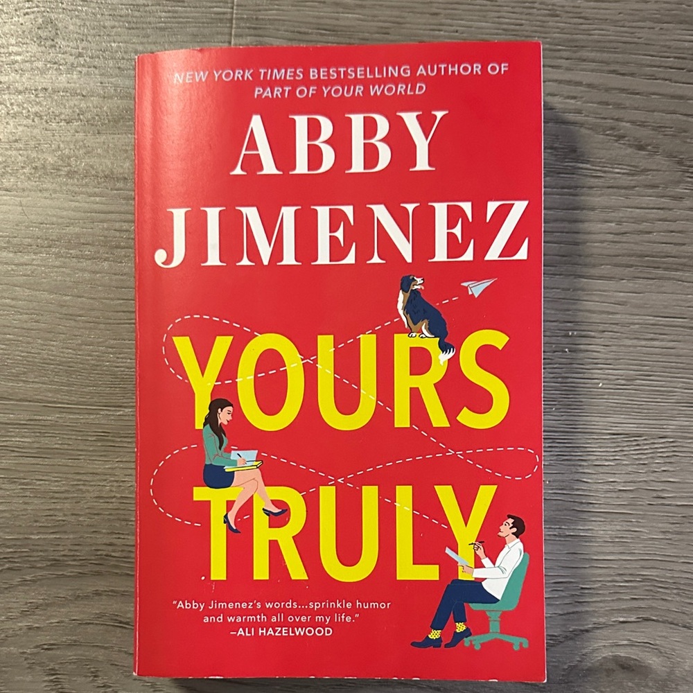 Yours Truly by Abby Jimenez Book